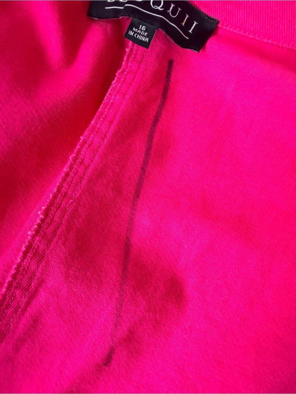 Eloquii Vibrant Pink Cropped Jacket - Picture 5 of 6